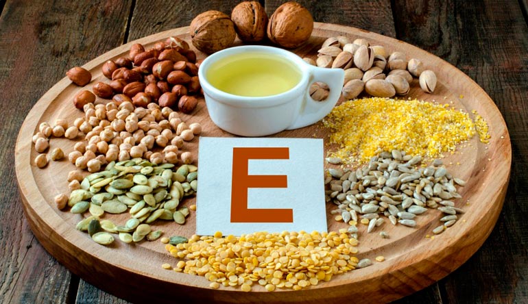 e-vitamin orehi